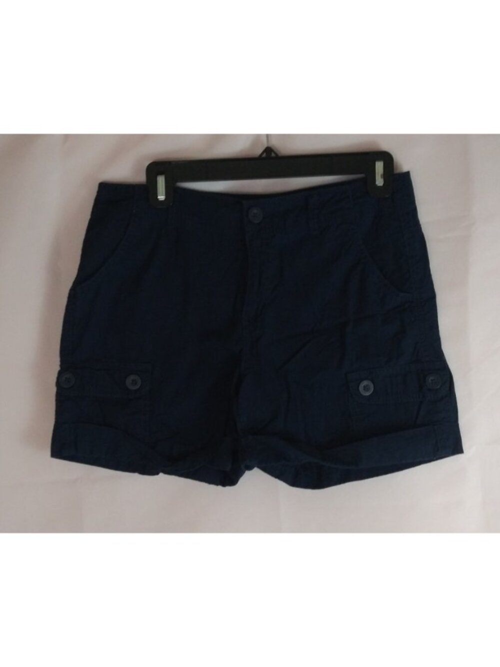 Faded Glory Women's Dark Blue Cargo Shorts Size 6